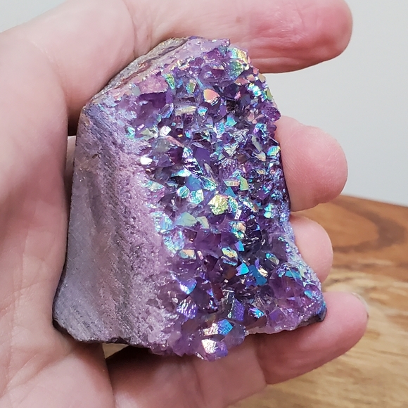 Rainbow Amethyst Crystal - Picture 7 of 12